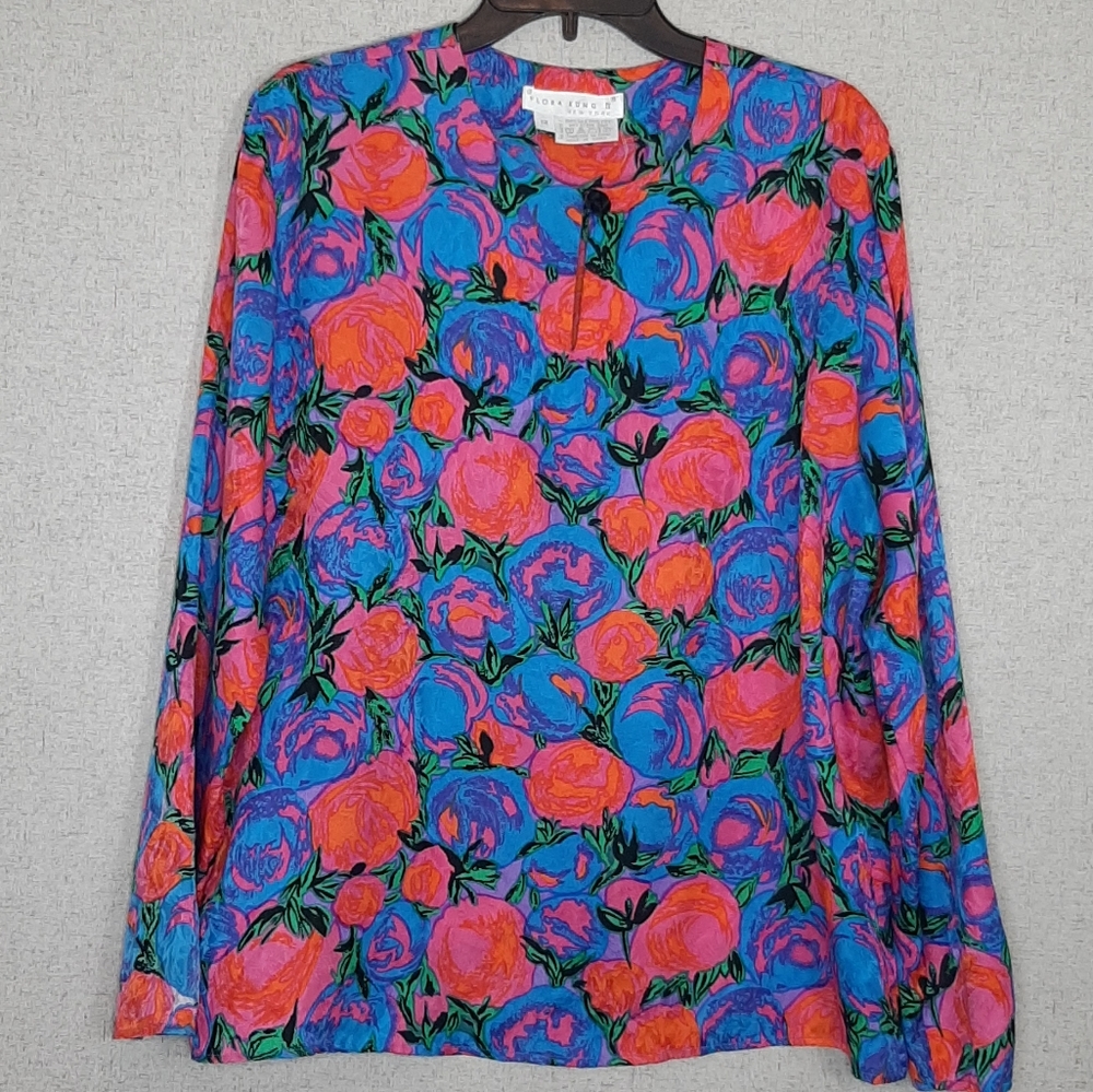 Flora Kung II Silk Blouse